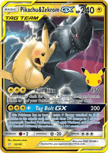 183 Pikachu & Zekrom GX