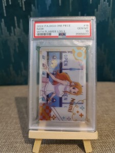 2024 ITAJAGA One Piece Nami With Plamide log.3 #16 PSA 10