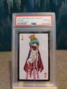 2018 One Piece Log Coll.P/C SUGAR 3 OF HEARTS PSA 10