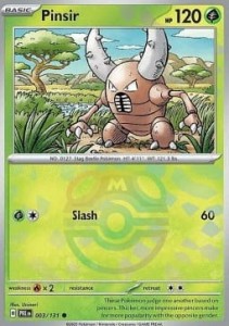 PRE 003 Pinsir (MASTER BALL)