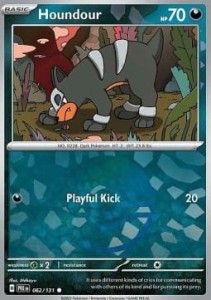 PRE 062 Houndour (POKEBALL)