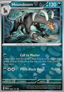 PRE 063 Houndoom (POKEBALL)
